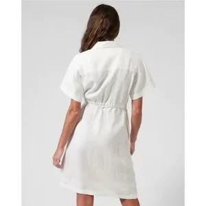 Athleta | Dresses | Nwt Athleta Linen Playa Wrap Dress | Poshmark